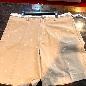 Amazon Essentials Tan Anchor Print Men's Shorts